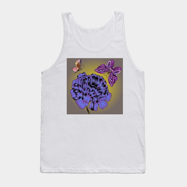 Butterflies 136 (Style:1) Tank Top by luminousstore